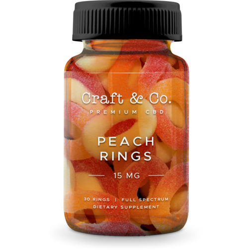 CBD Peach Rings (15mg)